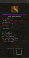 Gilded Kuthcheman Tower Shield
