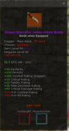 Gilded Shevatas Jewel-Hiked Blade