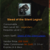 Steed of the Silent Legion