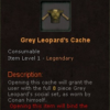 Grey Leopard's Cache