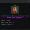 Kuthchemes Sorcerer-King Skirt